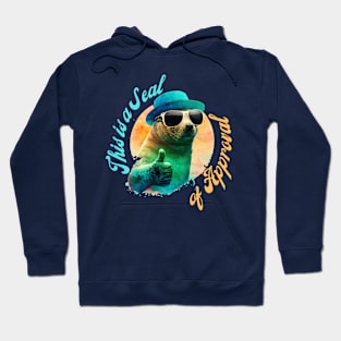 Funny Seal Thumbs Up T-Shirt - Perfect for a Laugh Hoodie